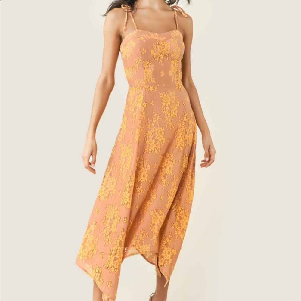 Sugarlips Lace Midi Dress